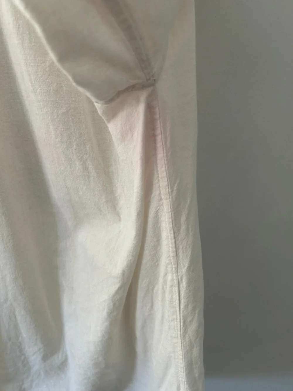 Vintage Embroidered Boho Pullover Top - Hippie Floral Bib and Wide Collar - Picture 11 of 16